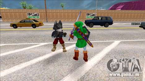 Loup de Super Smash Bros Melee pour GTA San Andreas