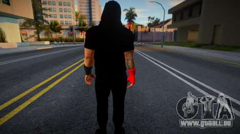 Roman Reigns T-Shirt with Gloves (LEVELS ABOVE) für GTA San Andreas