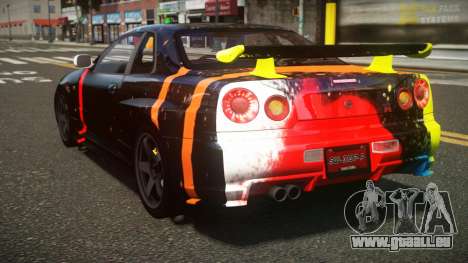 Nissan Skyline R34 ZL-R S5 pour GTA 4