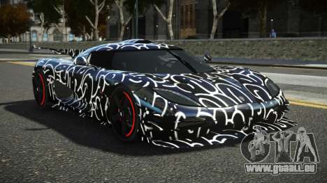 Koenigsegg Agera One RWZ S6 pour GTA 4