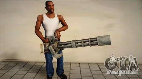 Minigun from MW pour GTA San Andreas