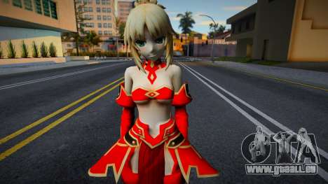 [Fate: Grand Order] Mordred Pendragon für GTA San Andreas