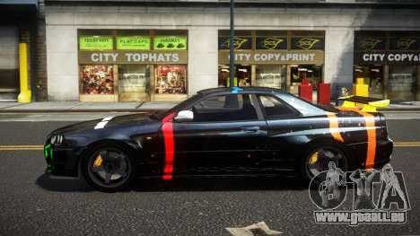 Nissan Skyline R34 ZL-R S5 pour GTA 4