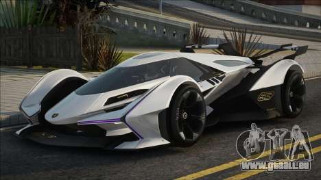 Lamborghini V12 Vision Gran Turismo CCD für GTA San Andreas