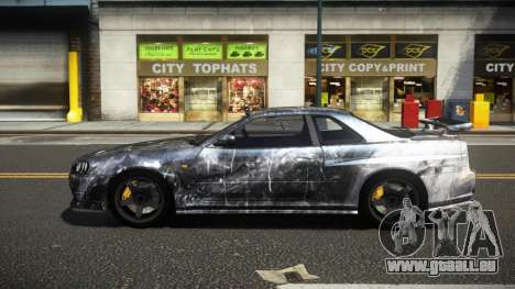 Nissan Skyline R34 ZL-R S7 pour GTA 4