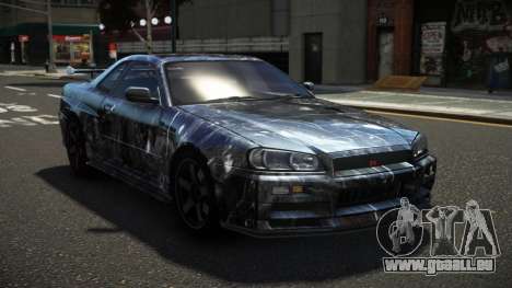 Nissan Skyline R34 ZL-R S7 pour GTA 4