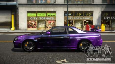 Nissan Skyline R34 ZL-R S13 pour GTA 4