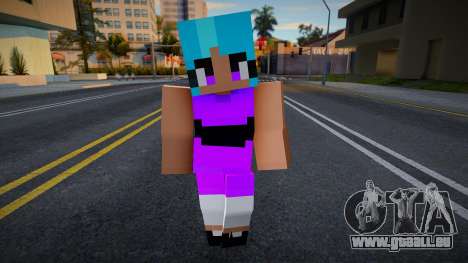 Blisstina Utonium PPG Skin Mod pour GTA San Andreas