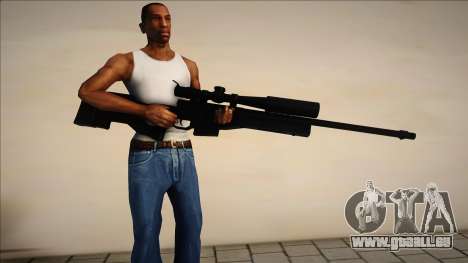 Fusil de sniper Chrome pour GTA San Andreas