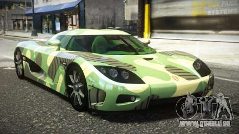 Koenigsegg CCX BQP S8 pour GTA 4