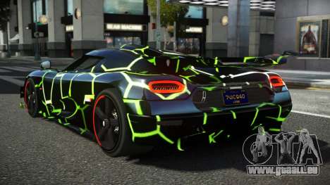 Koenigsegg Agera One RWZ S5 pour GTA 4