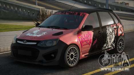 Lada Kalina NFR (Berserk Itasha ver.) pour GTA San Andreas