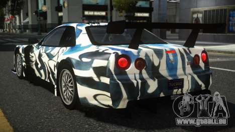 Nissan Skyline R34 XF-R S1 pour GTA 4