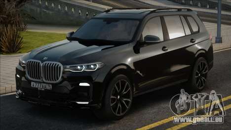 BMW X7 G07 Blek für GTA San Andreas