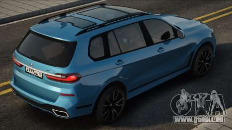 BMW X7 G07 Bleu pour GTA San Andreas