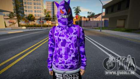 Gengar Hoodie Boy pour GTA San Andreas