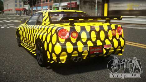 Nissan Skyline R34 ZL-R S4 pour GTA 4