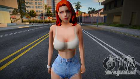 Jeune fille dans le style de CA 16 pour GTA San Andreas