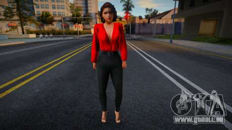 Jeune fille dans le style de SA 3 pour GTA San Andreas