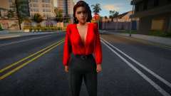 Jeune fille dans le style de SA 3 pour GTA San Andreas