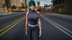 Maki Zenin Post Shibuya Jujutsu Kaisen für GTA San Andreas