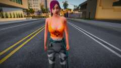 Jeune fille dans le style de CA 8 pour GTA San Andreas