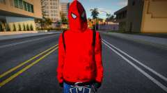 Spiderman Hoodie Boy für GTA San Andreas