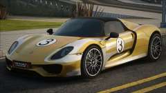 Porsche 918 Spyder with Weissach Package pour GTA San Andreas