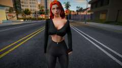 Jeune fille dans le style de CA 18 pour GTA San Andreas