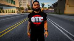 Roman Reigns T-Shirt no gloves (OTC) pour GTA San Andreas