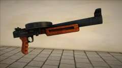 Pistolet-mitrailleur cal. 22 avec silencieux pour GTA San Andreas