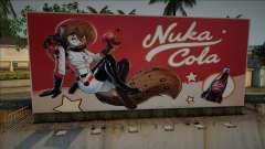 Panneau d’affichage avec des publicités Nuka Cola pour GTA San Andreas