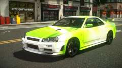 Nissan Skyline R34 ZL-R S8 pour GTA 4