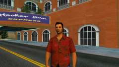 Nouveau T-shirt rouge pour Tommy Vercetti pour GTA Vice City