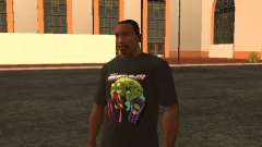 Schwarzes Popcult T-Shirt (Schlange) für GTA San Andreas