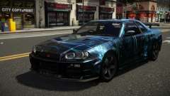 Nissan Skyline R34 ZL-R S12 pour GTA 4