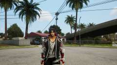 Jin Kazama pour GTA San Andreas Definitive Edition