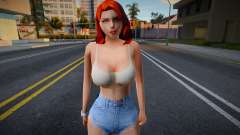 Jeune fille dans le style de CA 16 pour GTA San Andreas