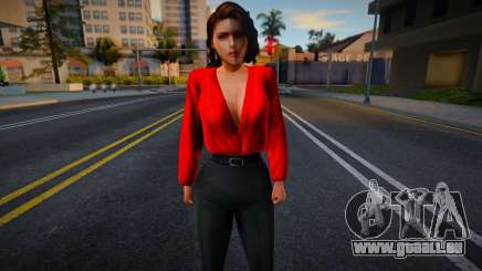 Jeune fille dans le style de SA 3 pour GTA San Andreas