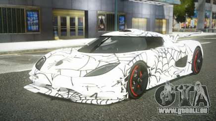 Koenigsegg Agera One RWZ S14 pour GTA 4