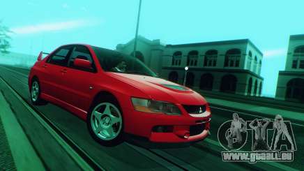 Mitsubishi Lancer Evolution IX FQ-360 2007 für GTA San Andreas