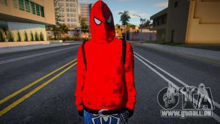 Spiderman Hoodie Boy für GTA San Andreas