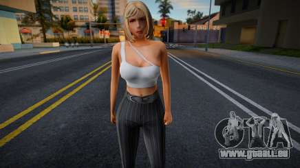 Jeune fille dans le style de CA 5 pour GTA San Andreas