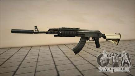 AK-47 Chrome pour GTA San Andreas