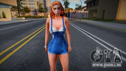 Jeune fille dans le style de CA 12 pour GTA San Andreas