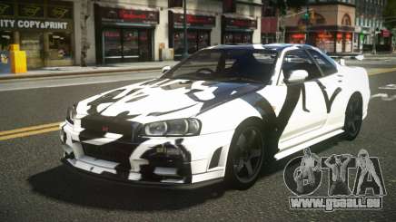 Nissan Skyline R34 ZL-R S14 pour GTA 4