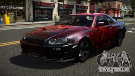 Nissan Skyline R34 ZL-R S3 für GTA 4