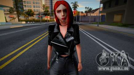 Jeune fille dans le style de SA 13 pour GTA San Andreas