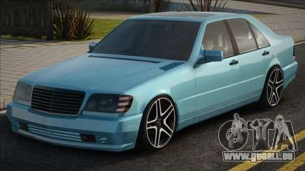 Mercedes Benz W140 Blue pour GTA San Andreas