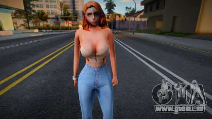 Jeune fille dans le style de CA 20 pour GTA San Andreas